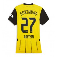 Dres Borussia Dortmund Karim Adeyemi #27 Domaci za Žensko 2024-25 Kratak Rukav